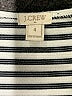 J.Crew Stripes Black Casual Dress Size 4 - photo 7