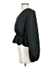 Express 100% Polyester Black Long Sleeve Blouse Size S - photo 5