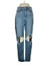 American Eagle Outfitters Color Block Blue Jeans Size 4 R - photo 1
