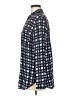 Basler 100% Viscose Houndstooth Blue Long Sleeve Blouse Size EU 40 / US 10 - photo 5
