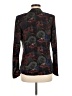 Silence and Noise 100% Polyester Floral Burgundy Blazer Size S - photo 2