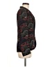 Silence and Noise 100% Polyester Floral Burgundy Blazer Size S - photo 4
