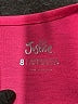 Justice Pink Sleeveless Top Size 8 - photo 3