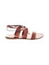 Splendid 100% Leather Tan Brown Sandals Size 7 - photo 1