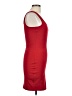 Unbranded 100% Polyester Red Cocktail Dress Size L - photo 4