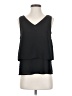 HD in Paris 100% Polyester Black Sleeveless Blouse Size 2 - photo 1