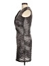Ali Ro 100% Polyester Metallic Gray Cocktail Dress Size 4 - photo 5