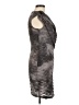 Ali Ro 100% Polyester Metallic Gray Cocktail Dress Size 4 - photo 4