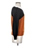 Ann Taylor Factory Color Block Orange Pullover Sweater Size S - photo 4
