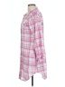 White Mark 100% Polyester Pink 3/4 Sleeve Blouse Size L - photo 5