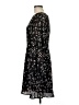 Ann Taylor 100% Polyester Floral Black Casual Dress Size 6 - photo 5