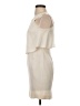 Theory 100% Silk Solid Ivory Cocktail Dress Size 0 - photo 5