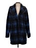 Joan Rivers 100% Polyester Plaid Blue Coat Size XS - photo 1