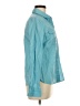 Old Navy 100% Cotton Teal Long Sleeve Button-Down Shirt Size M - photo 4