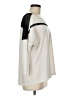 lucy 100% Polyester Ivory White 3/4 Sleeve T-Shirt Size M (estimated) - photo 4