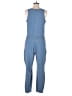 Athleta Solid Blue Jumpsuit Size 8 - photo 2