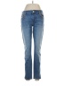 White House Black Market Hearts Blue Jeans Size 6 - photo 1