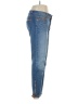 White House Black Market Hearts Blue Jeans Size 6 - photo 4