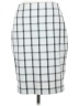 Express Checkered-gingham White Formal Skirt Size 6 - photo 1