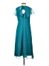 Line & Dot Teal Cocktail Dress Size S - photo 2