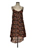 Ambiance Apparel 100% Polyester Floral Black Casual Dress Size S - photo 1