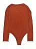 Shein Orange Bodysuit Size 6 - photo 2