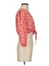 Shein 100% Polyester Red 3/4 Sleeve Blouse Size S - photo 4