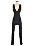 Bebe Solid Black Jumpsuit Size 4 - photo 1