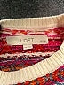 Ann Taylor LOFT Print White Pink Pullover Sweater Size XXS - photo 7