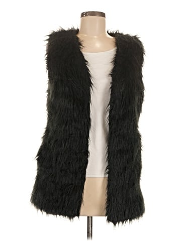 Wenxi Faux Fur Vest (view 1)