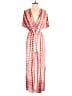 Shein Checkered-gingham Red Jumpsuit Size S - photo 1