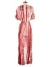 Shein Checkered-gingham Red Jumpsuit Size S - photo 2