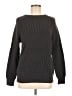 Assorted Brands Houndstooth Gray Pullover Sweater Size M - photo 1