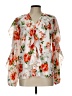 Unbranded Orange 3/4 Sleeve Blouse Size L - photo 1