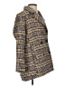 Free Assembly 100% Recycled Polyester Tweed Gold Brown Coat Size XS - photo 4