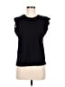 Style&Co Black Short Sleeve Top Size M - photo 1