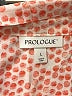 prologue 100% Polyester Tweed Orange Long Sleeve Blouse Size L - photo 7