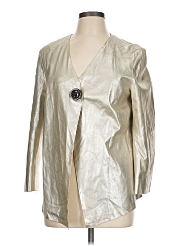 Lafayette 148 New York Leather Jacket (view 1)