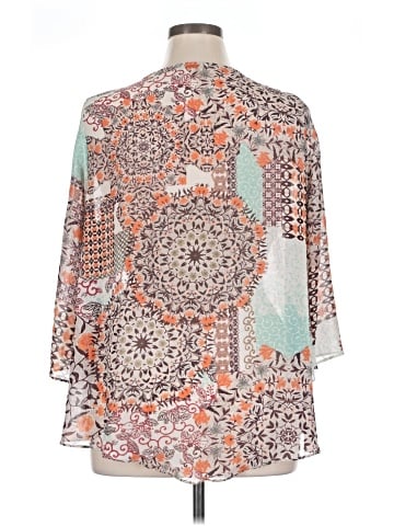 One World 3/4 Sleeve Blouse (view 2)