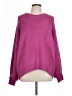Scoop Solid Pink Pullover Sweater Size L - photo 1