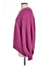 Scoop Solid Pink Pullover Sweater Size L - photo 5
