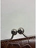 Burberry 100% Leather Brown Croc Embossed Leather Wristlet One size - photo 5