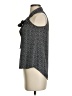 West Kei 100% Polyester Black Sleeveless Blouse Size XS - photo 5