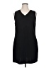 Assorted Brands Solid Black Casual Dress Size XL - photo 1