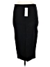 Michel Solid Black Formal Skirt Size M - photo 2