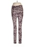 Mono b Animal Print Purple Active Pants Size L - photo 1