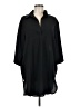 Unbranded 100% Polyester Black 3/4 Sleeve Blouse Size M - photo 1