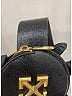 OFF-WHITE 100% Leather Black Belt Bag One size - photo 6