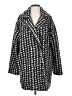 CATHERINE Catherine Malandrino 100% Polyester Houndstooth Gray Coat Size S - photo 1