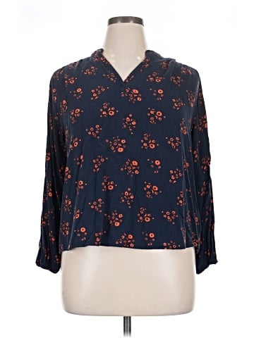 M&S Collection 3/4 Sleeve Button-Down Shirt (view 1)